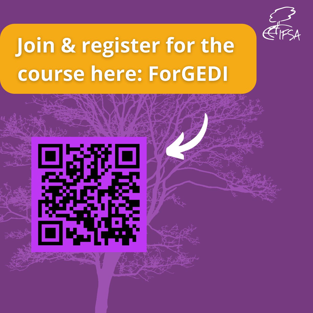 Introducing ForGEDI within forestry and related sectors. Watch the trailer for a sneak peek: lnkd.in/emmEXfVp Sign up for the 3-week course here: lnkd.in/e3gY-6Sk #GenderEquality #Diversity #Inclusion #Forestry #ForGEDI