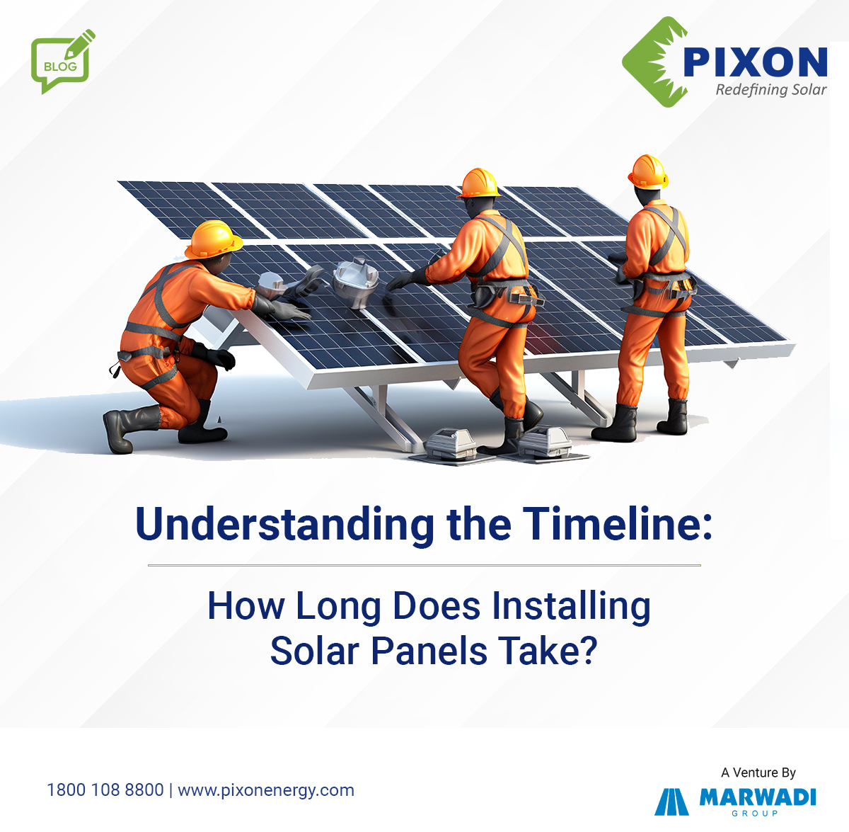 Ever wonder how long it takes to go solar? 
Our latest blog breaks down the timeline from decision to activation. 

Click the link- pixonenergy.com/article/Unders… 

#pixon #installation #technology #manufacturer #solarpanels #solarenergy #electricity #rooftop #delivery #inverter #meter