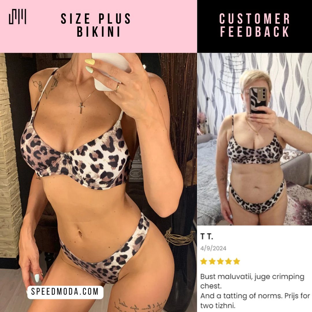 speedmoda's tweet photo. Step into summer with our collection of trendy Bikinis. Find your perfect beach look! 
https://t.co/CYYa4F6yX5
Shop Now! 🛒💫 - Link in bio. https://t.co/VsDBBQaLkb