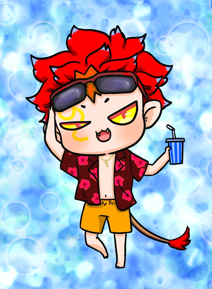 SUMMERな星座さん！🌴☀️
しし座さん🦁