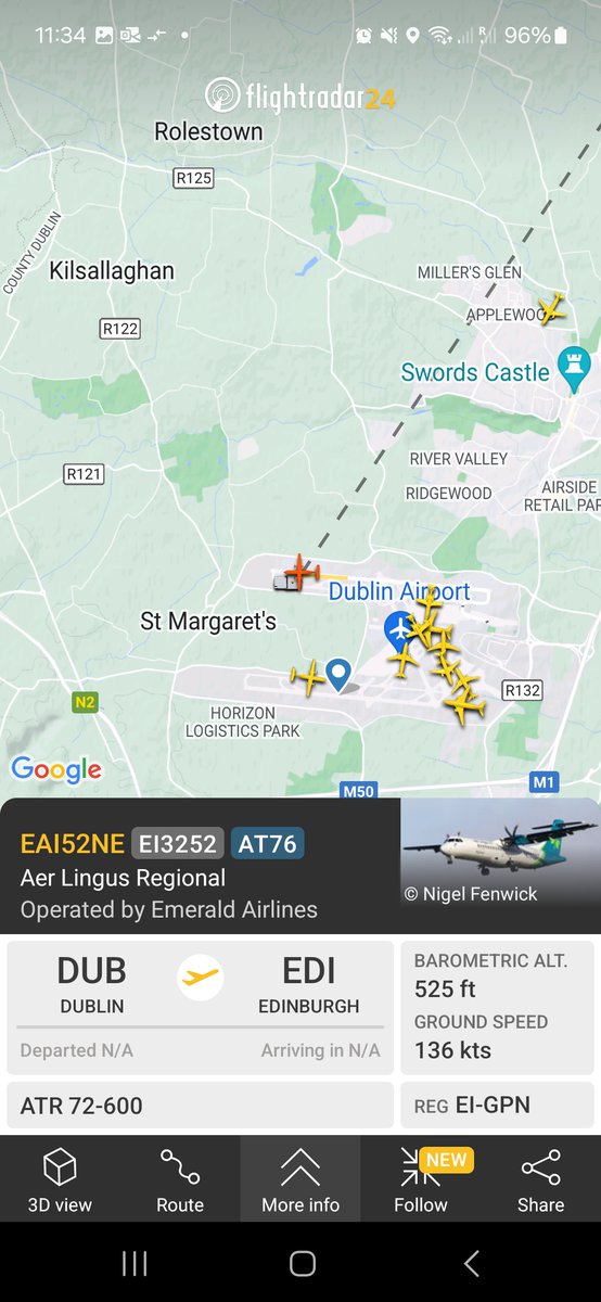 technerdian's tweet photo. So much for @AirNav_Ireland "Safety is always our first concern"
Right at legal limit of 10kts tailwind and still taking off towards the west. #AirNav #daa #DublinAirport policy is shave safety margin all the way to the limit.
You will NEVER see NATS do this at Heathrow https://t.co/AEZcxaJfH5
