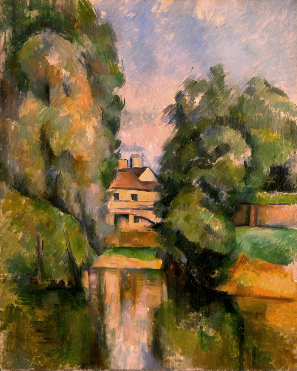 Country House by a River_Paul Cézanne

#PaulCézanne #art