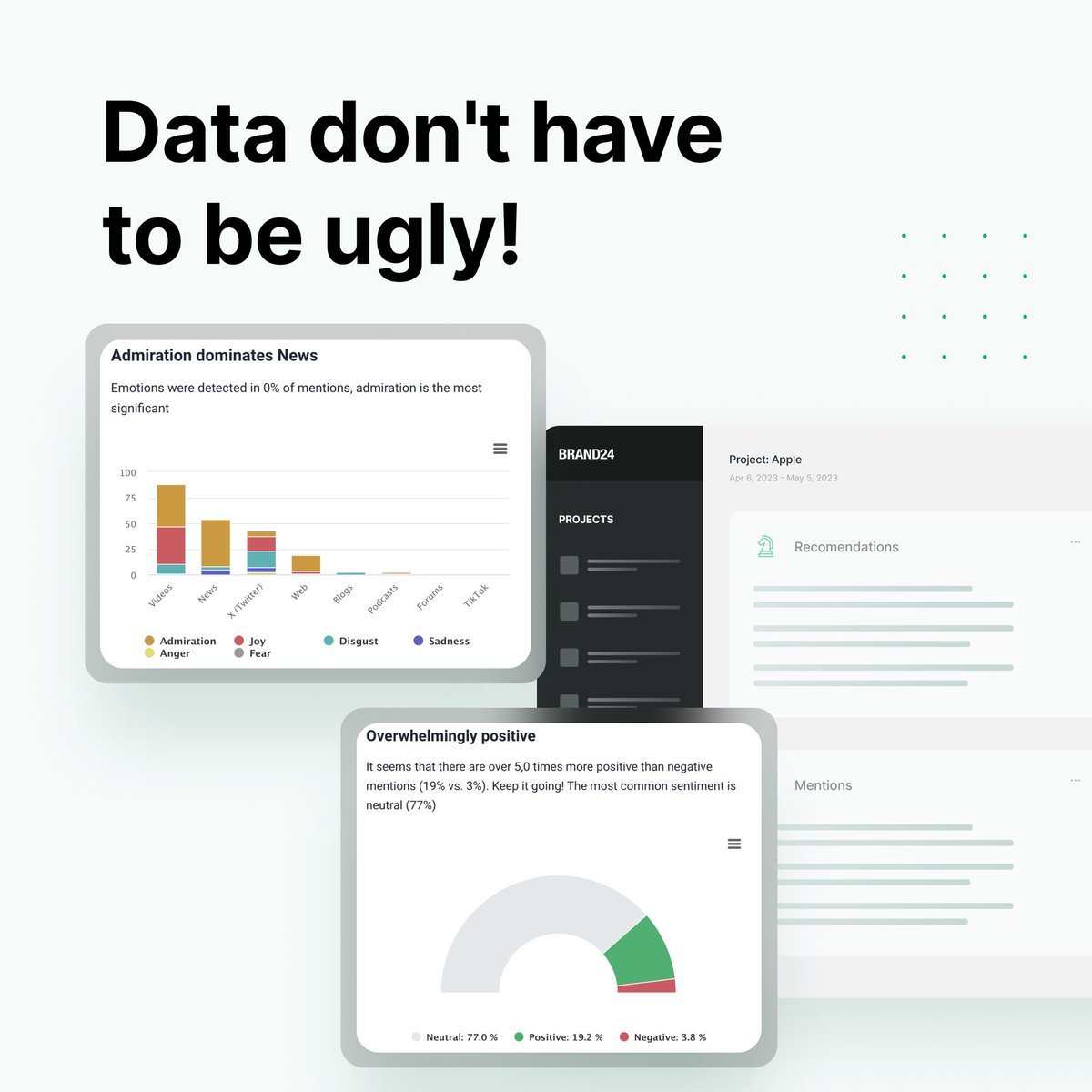 'I love charts and data.' - Said no one ever 😜 But it doesn't have to be that way! Our tool turns complex data into clear, easy-to-understand visuals. Whether checking in daily or compiling monthly #reports, discovering #insights has never been more straightforward! 📊