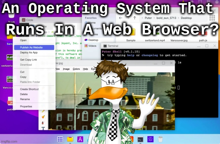 New video out now!
In it we will be looking at Puter OS, a Free and Open Source (FOSS) operating system that runs in a browser. What is it capable of? What is its practical use? Should you use it?
We will answer these questions and more!
youtu.be/7j2h8O3dl2Y