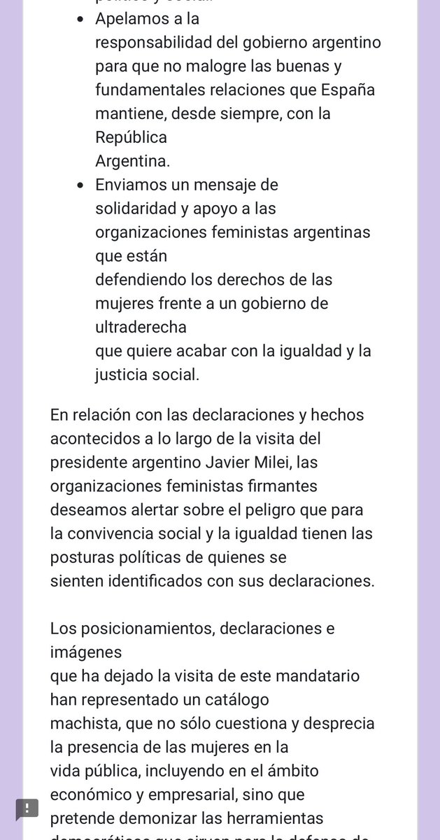 Feministas Tomando Partido tweet media