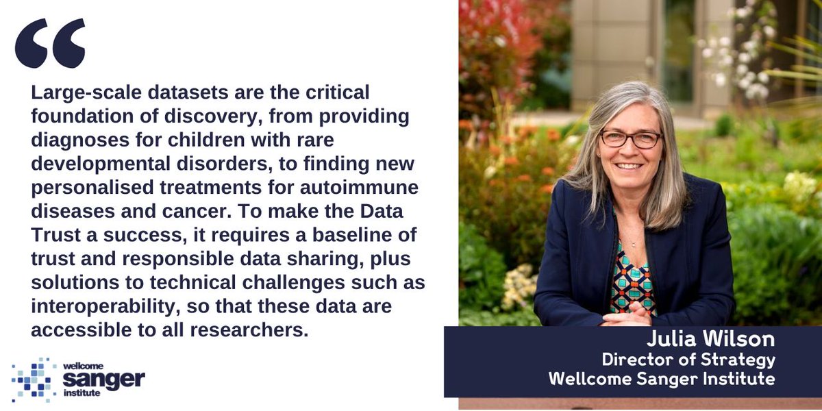 We welcome the proposal of the National Data Trust to enable the NHS to safely share anonymised patient data with trusted researchers. Access to representative health data is key to realising how innovation can accelerate discoveries and drug development.💊