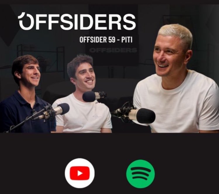 Offsiders_PRJ's tweet photo. 🎙️| CAPÍTULO 59

✅ | DISPONIBLE YA EL PODCAST CON PITI

| Offsider 59 - Piti |

⚽️ @10Piti 

🎥 | https://t.co/1LN9XsJD7I
.
.
.
#LALIGAEASPORTS #DAZN #ElChiringuito #Piti #offsiders #podcast  #capitulo #VAR #Grecia #Viral #Granada #Rayo #Hercules https://t.co/gG0LH4YnpD