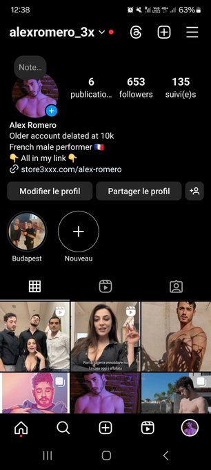For all they follow me on Instagram here is my new account https://t.co/B2hGggLbNP I restart at 0 😅 https://t