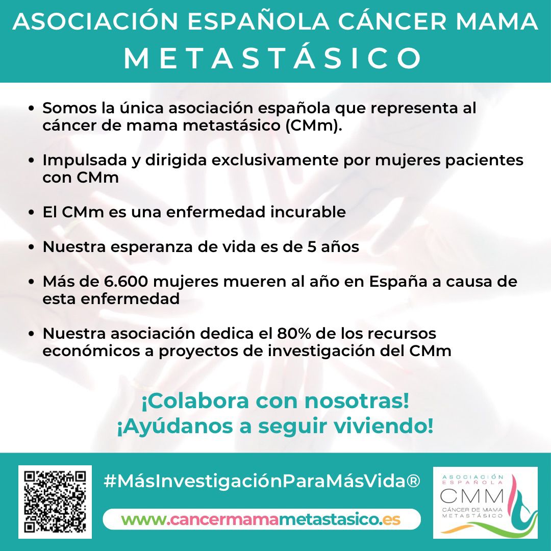 🤔¿NOS CONOCES? | Aquí te dejamos algunos datos importantes de nuestra Asociación Española Cáncer de Mama Metastásico. Hemos entregado 1.024.500€ a 16 proyectos de investigación. #MásInvestigaciónParaMásVida 🫵Tú puedes ayudarnos 🫶 ¡COLABORA! 🫶 cancermamametastasico.es/colabora/