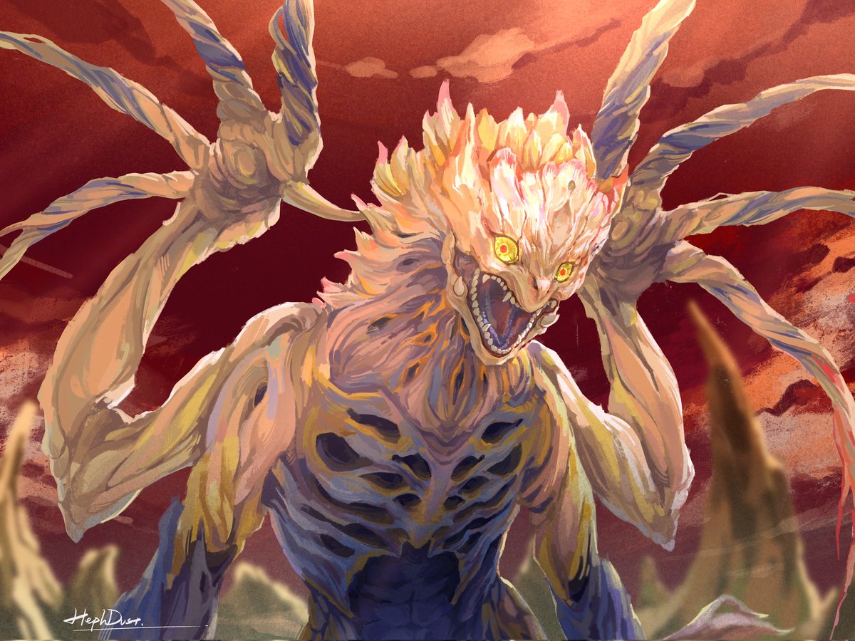 DustHeph's tweet photo. #MHWI Shara Ishvalda, my favourite dragon in this game https://t.co/xxVkveTKIs