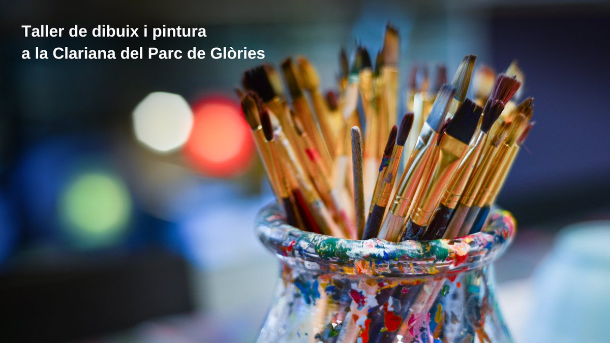 T'agrada dibuixa i pintar? Doncs ja pots apuntar-te al CURS DE DIBUIX I PINTURA a la natura urbana. 📆Dissabte 1, 8, 15 i 22 de juny d'11.30 a 12 h Gratuït. Inscripcions farinera.org 🌳Clariana del Parc Glòries. En cas de pluja ☔ l'activitat es farà a La Farinera