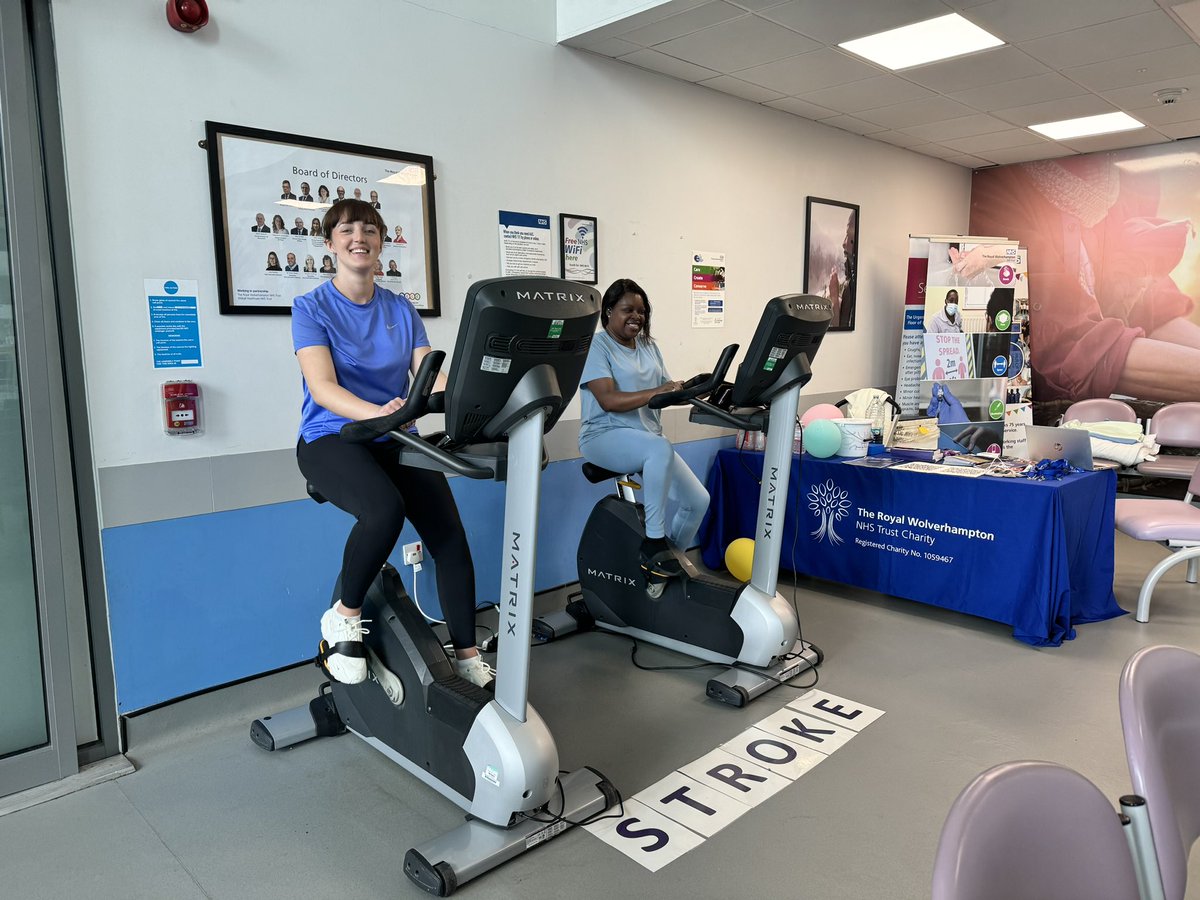 Next up is Amie from our charity team & Estelle who is back form more, she clearly enjoyed it last week! Both keen to add as many miles as they can in the next hour. A total of 611.15 miles have been cycled so far. The team have even been getting the extra miles in at home!