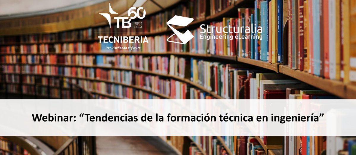 Tecniberia (@tecniberia) on Twitter photo ¡¡Únete a nosotros el próximo 28 de mayo si quieres saber en qué se forman hoy las empresas y profesionales que quieren seguir compitiendo mañana!!
<a href="/Tecniberia/">Tecniberia</a> organiza este webinar en el marco del convenio con <a href="/structuralia/">Structuralia</a>
Inscribete n9.cl/xbc8x (solo asociados) ¡¡Únete a nosotros el próximo 28 de mayo si quieres saber en qué se forman hoy las empresas y profesionales que quieren seguir compitiendo mañana!!
<a href="/Tecniberia/">Tecniberia</a> organiza este webinar en el marco del convenio con <a href="/structuralia/">Structuralia</a>
Inscribete n9.cl/xbc8x (solo asociados)