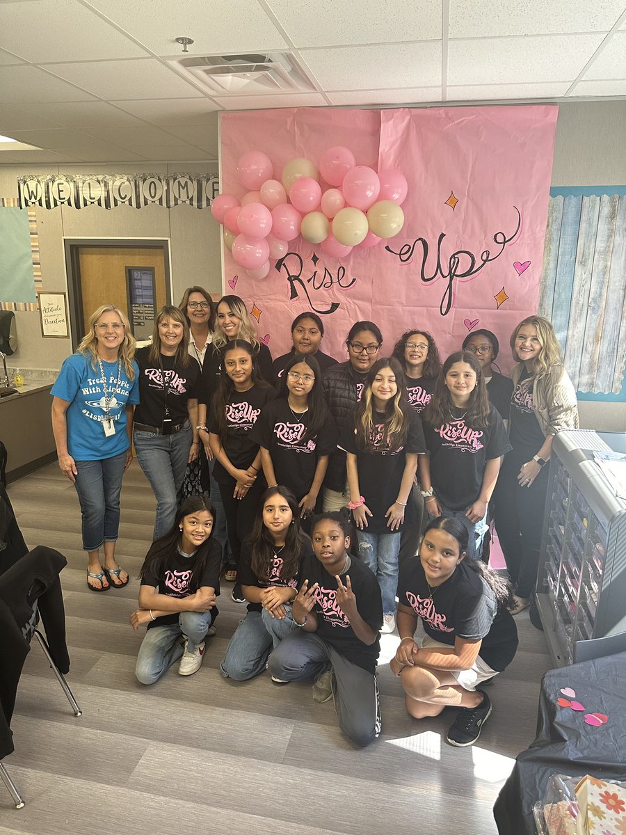 _AdamsC's tweet photo. So proud of these ladies! It was a great semester watching these students lead the way as they prepare for their transition to middle school. #RiseUpGirls #BeTheOne #RocketsRise #SRE https://t.co/HJmSMORhAW