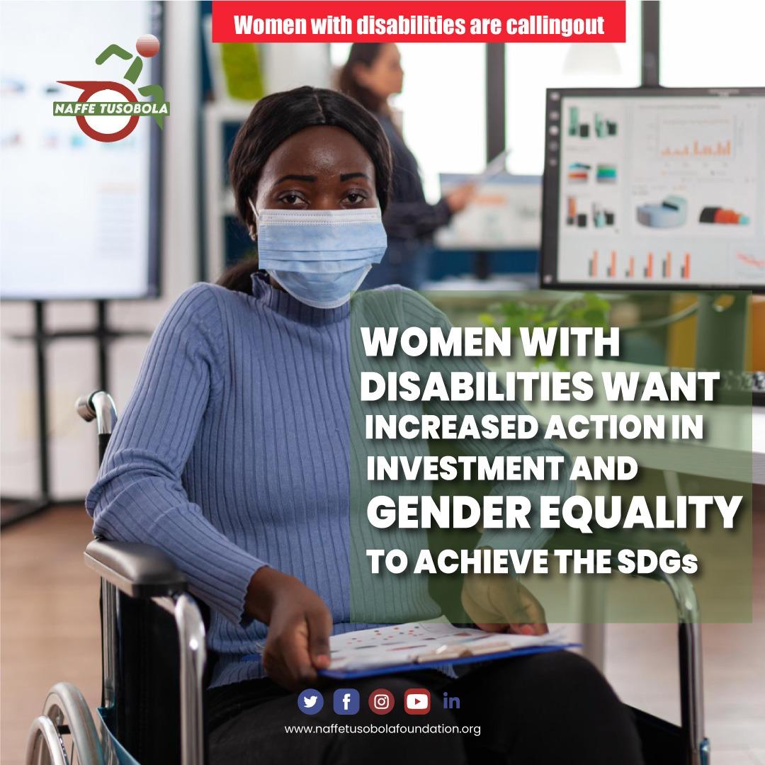 Invest in women with disabilities and invest in gender parity! Now is the time to act to leave no one behind. It’s our chance to build a more equal future. #Inclusion #GenderEquality #DisabilityRights