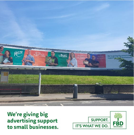 We have given our SMEs the biggest platform. Today they are standing tall on Ireland’s largest billboard, located in Dublin and other locations all over Ireland.

Have you spotted one of our local business owners billboards near you?

#FBDSupport #Ad