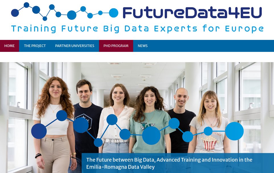 🚀 Call for PhD applications!

Are you a driven graduate passionate about Data Science? 🌟 If you haven’t lived or worked in Italy for more than 1 year in the past 3 years, we want you! 👉 site.unibo.it/futuredata4eu/ 👈Apply now!  #DataScience  #ResearchOpportunity #GraduateJobs