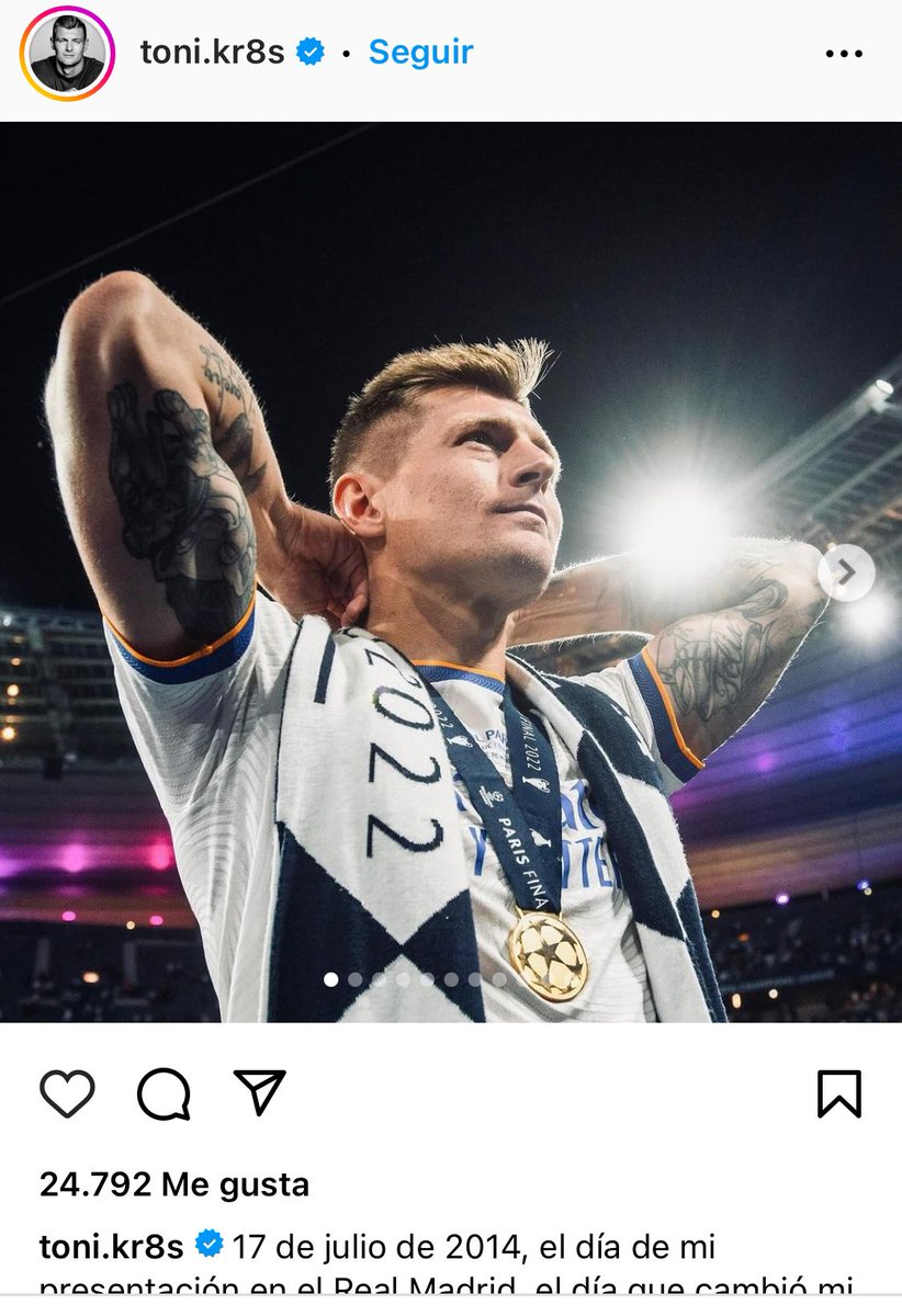 Kroos anuncia su retirada