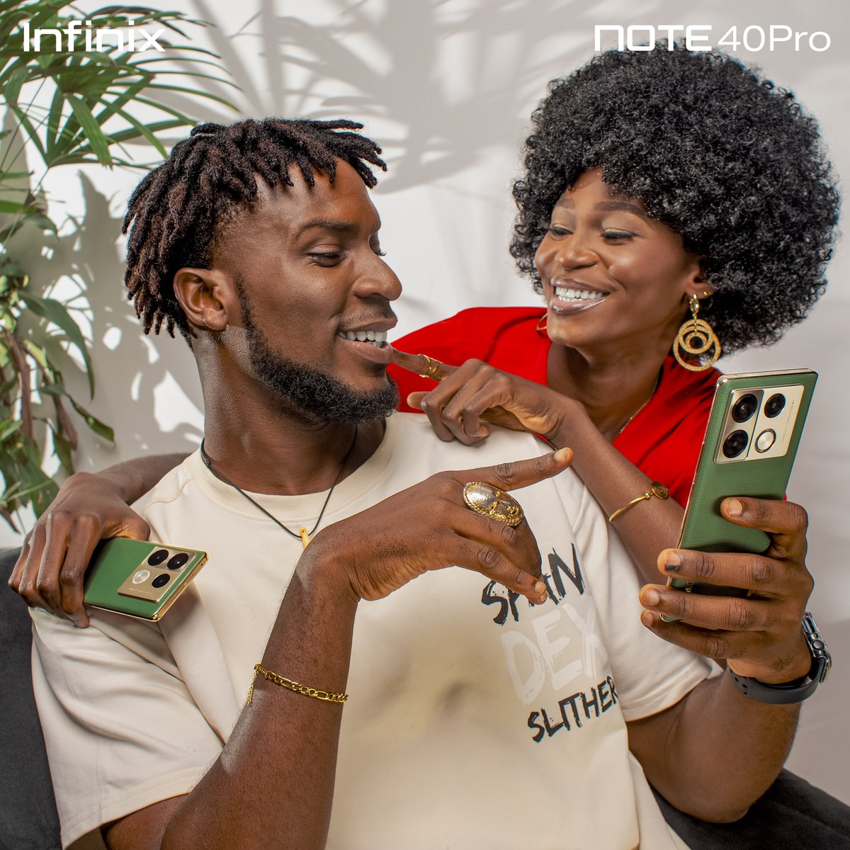Quand BAE et toi vous avez le #NOTE40PRO 📷📷📷
Couple qui va durer, quand tu vois tu sais 📷📷📷
#Infinix #Note40Series #ChargeSansLimite