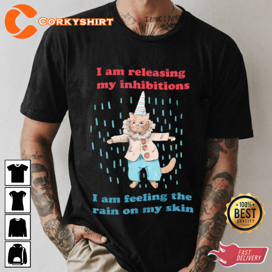 Have a good day with Release Your Inhibitions Cat Quote Unisex t-shirt
corkyshirt.com/release-your-i…
#Tuesday #Tuesdayvibe #TuesdayFun #TuesdayMotivaton #TuesdayFeeling #Funny #Corkyshirt