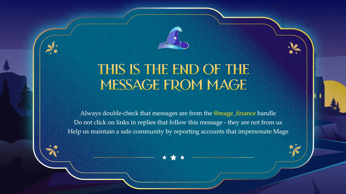 🧙🏻‍♂️Mage Finance tweet media