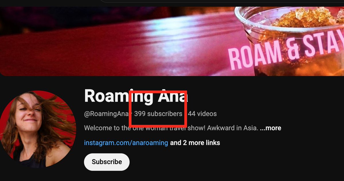 Roaming Ana tweet media