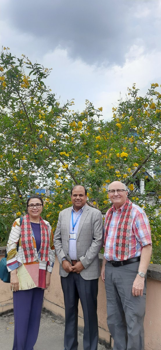 We are delighted to welcome our friends <a href="/leckman_scott/">Scott Leckman</a> Rotarian and general surgeon in Salt Lake City, and Kay Leckman at the BNMT office today. We discussed our plans to work together on #TB prevention treatment scale-up in Nepal.