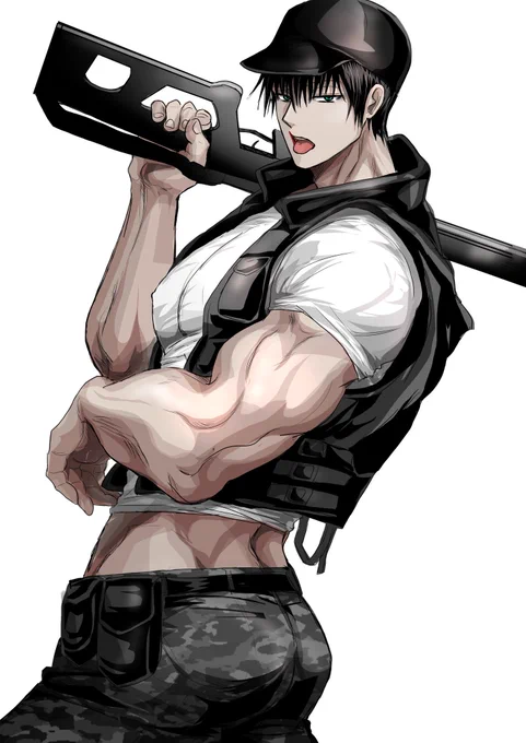 Toji スナイパー? とーじくんの変装シリーズ