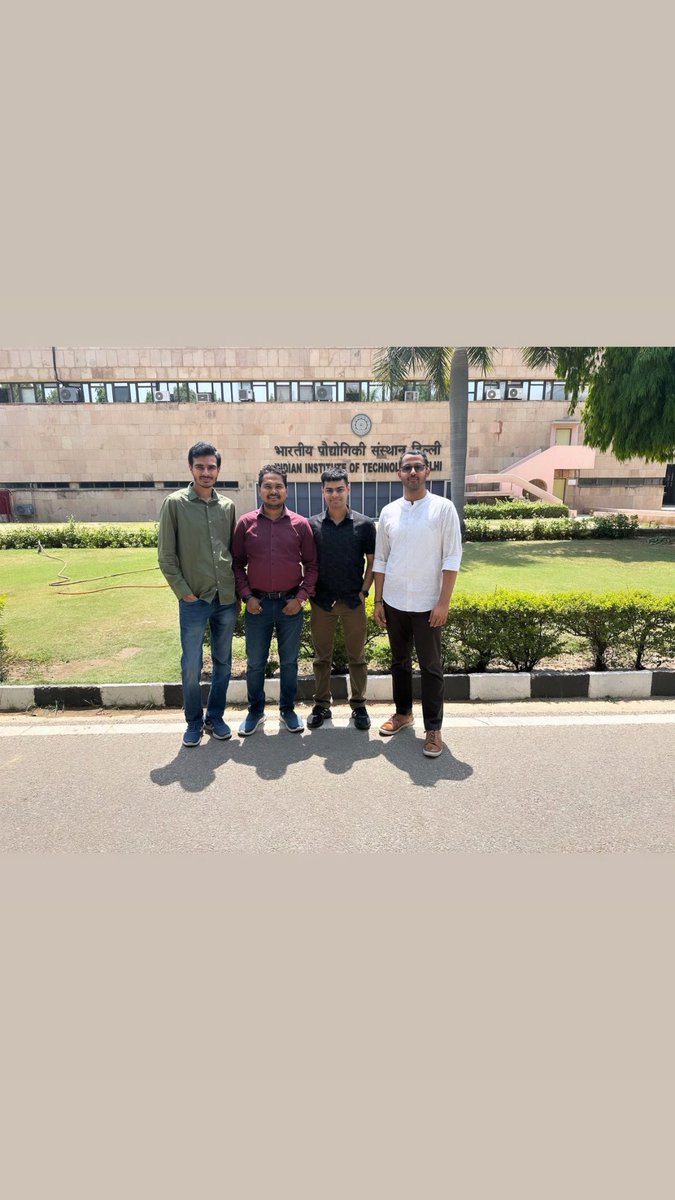devendraArya358's tweet photo. IITD Visit https://t.co/Uzqdv70zDQ