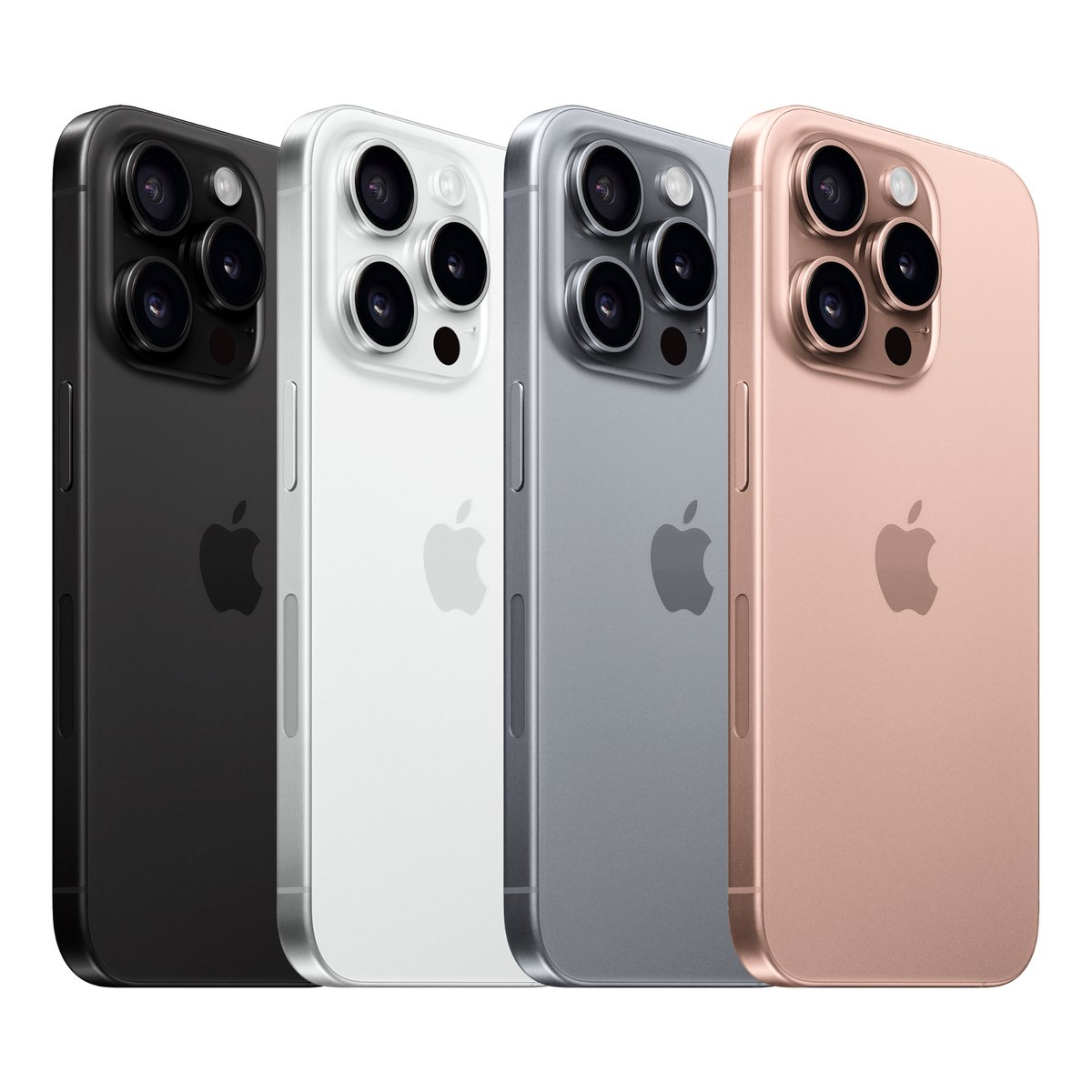 Rumors suggest the iPhone 16 Pro ditches blue for a new rose titanium color Which color do you prefer? - Black - White (or Silver) - Gray (or Natural Titanium) - Rose #Apple #iPhone #iPhone16Pro #iPhone16Series