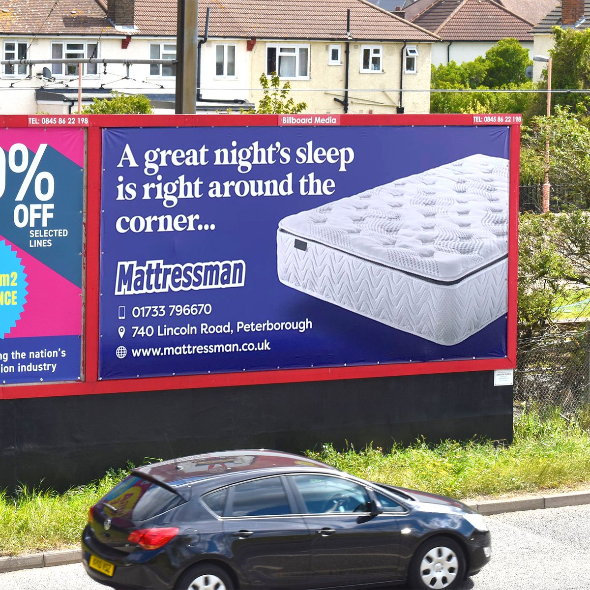 For a better night's sleep, look no further than our friends at <a href="/mattressmanuk/">Mattressman</a> 😴

Check out their campaign, now live in Peterborough!

#BillboardMediaUK #BillboardMedia #Billboards #OutdoorMedia #OutdoorAdvertising #OOH
