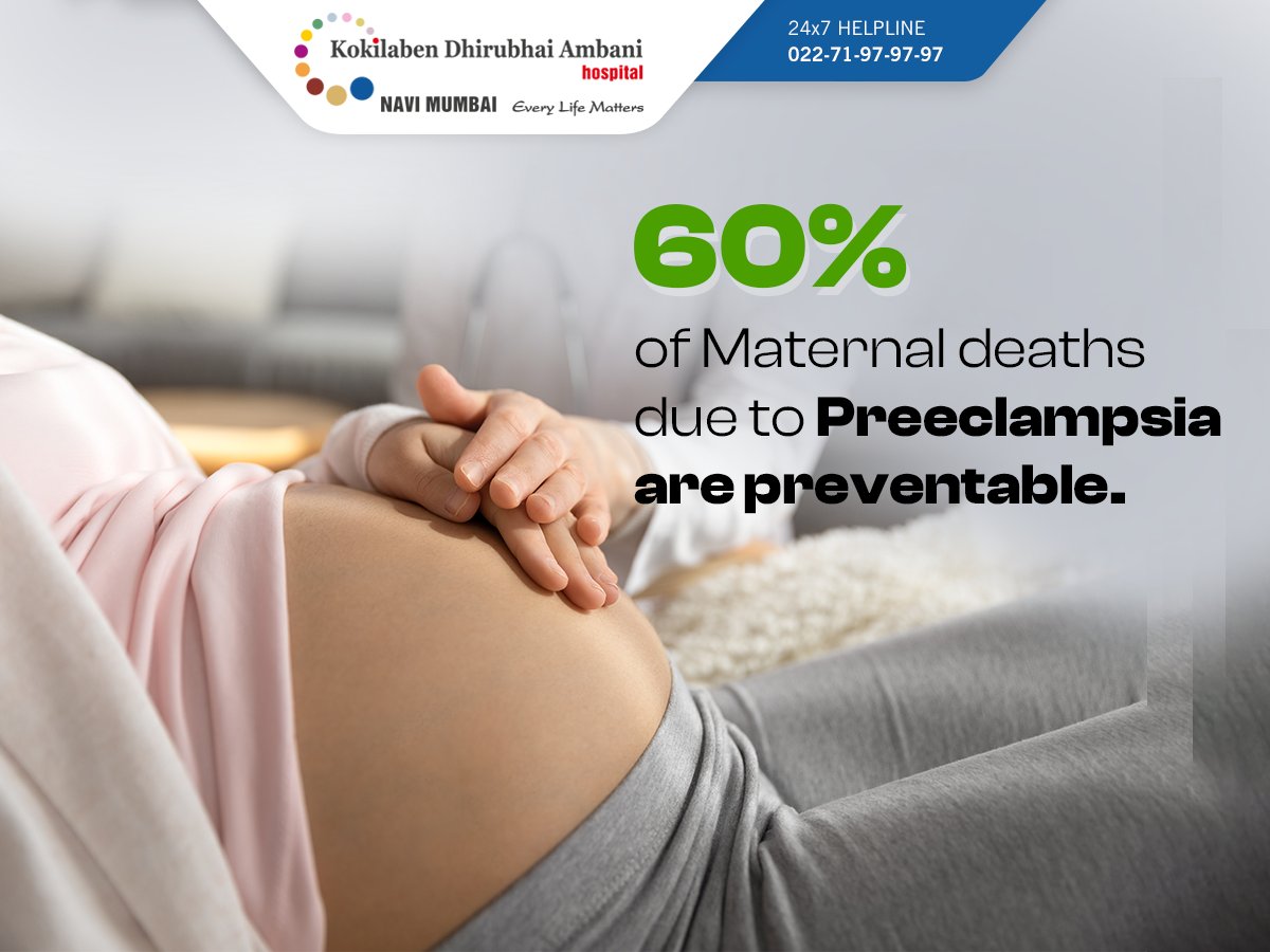 Early detection & treatment are crucial in preventing maternal deaths. Symptoms of #preeclampsia include swelling, visual issues, nausea, abdominal pain, or sudden weight gain. Consult our Gynaecology & Obstetrics specialists for preeclampsia management & safe pregnancy care.