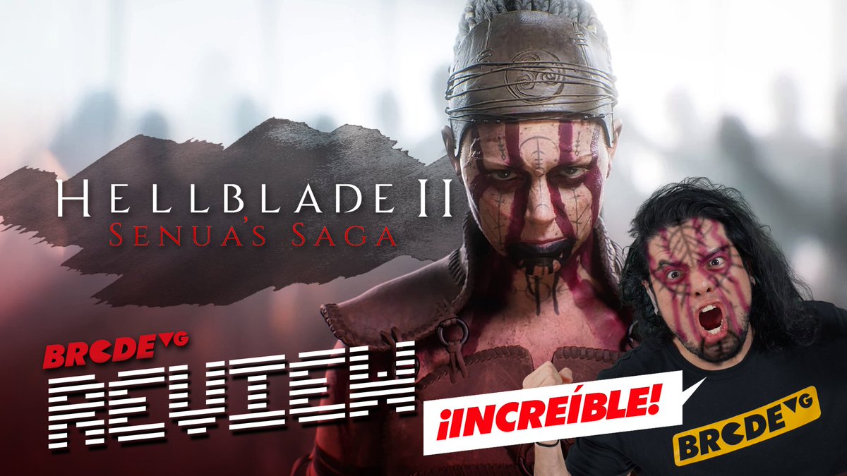 Folkensio's tweet photo. Ya está disponible nuestra reseña de Hellblade 2 #SenuasSaga en el canal de @BRCDEvg. Y te adelanto que gráficamente es lo mejor que he visto hasta el momento. 🤯🤩 https://t.co/6Vk3MvgTVA https://t.co/4sjnwVRsMa