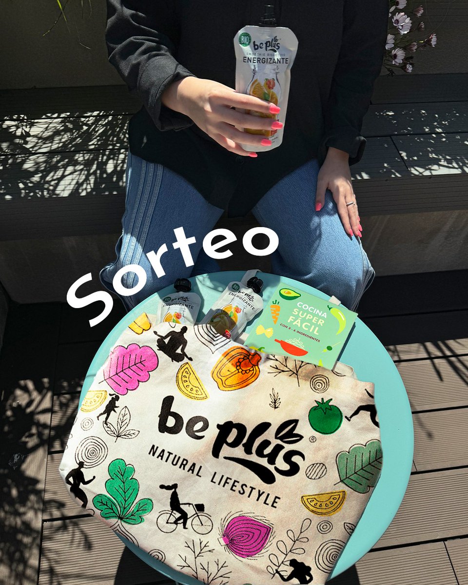 vickyfoods's tweet photo. #Sorteo #BePlus 🤩 Participa hasta el 28 de mayo y gana un lote de productos de los smoothies de nuestra marca Be Plus con esta bolsa. Habrá 5 ganadores.
👉 Sigue a @vickyfoods
😃 Haz RT
😍 Menciona a 2 amigos con los que lo compartirías.
BBLL: https://t.co/e58WIBxoHo https://t.co/pgBrmZzm6i