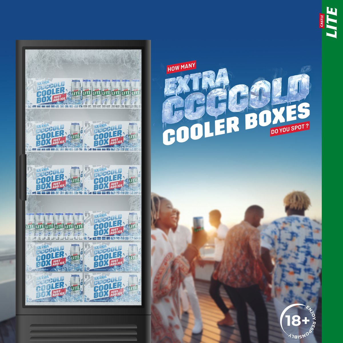 Mamelani, bo ntase! 🗣️ How many Extra CCCCold Cooler Boxes do you spot? ❄️ Share your count using #ExtraCCCCold 🧊. The first 150 guesses could score some frosty surprises in their DMs. 🥶