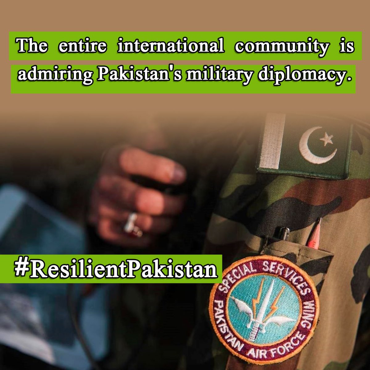 #ResilientPakistan The country's natural resources, including its fertile land, mineral wealth, and abundant water supply, are a source of strength and resilience.