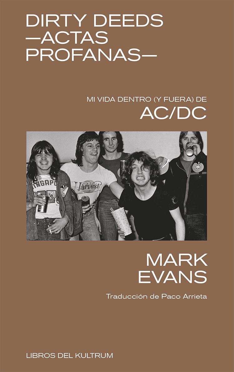 letsrock_radio's tweet image. El pasado viernes cerré La Cultureta hablando de AC/DC… Porque tendemos a pensar que las biografías más interesantes para diseccionar a una banda son las de sus líderes, lógicamente. Pero no siempre es así. El mejor ejemplo es este “Dirty Deeds - Actas profanas”, que lleva el…