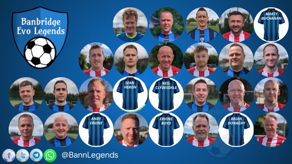 <a href="/BannLegends/">Banbridge Legends</a>  squad for Saturday's FA Cup Charity Day
bannlegends.club/games/fa-cup-2…