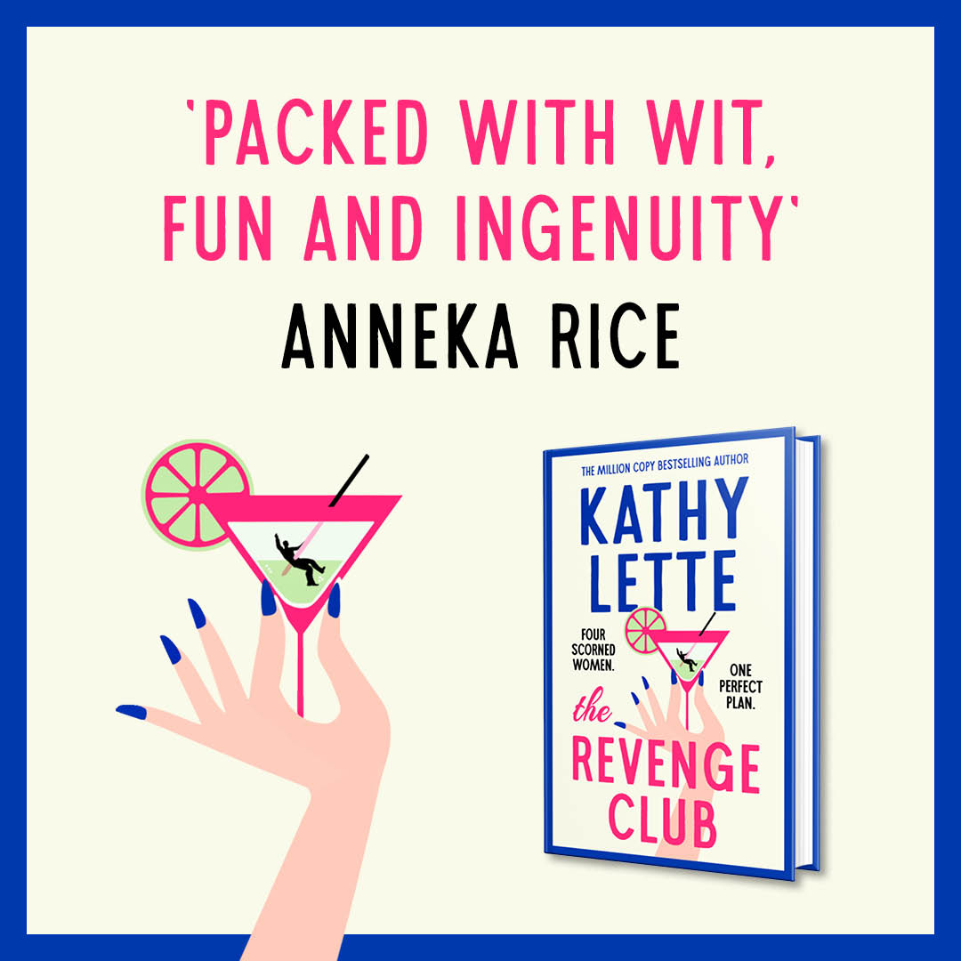The best kind of revenge is served with a pen... ✒️ #TheRevengeClub by @kathylette is out now: geni.us/revengeclub