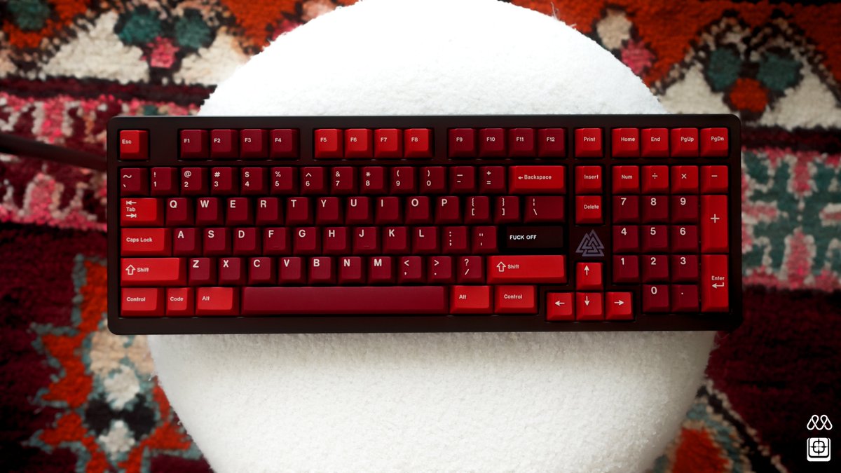 mechyzme's tweet photo. Build commission No.176
Built by: @OGButh
For: @inwafQht

- Odin R4 by @kbdfans
- Milky Yellow Pro Switches lubed GPL205g0
- Durock V2 Stabilizers (XHT-BDZ/GPL205g0)
- GMK Jamon Keyset  

#CustomKeyboards 
#UAE https://t.co/Qup6TSq9T5