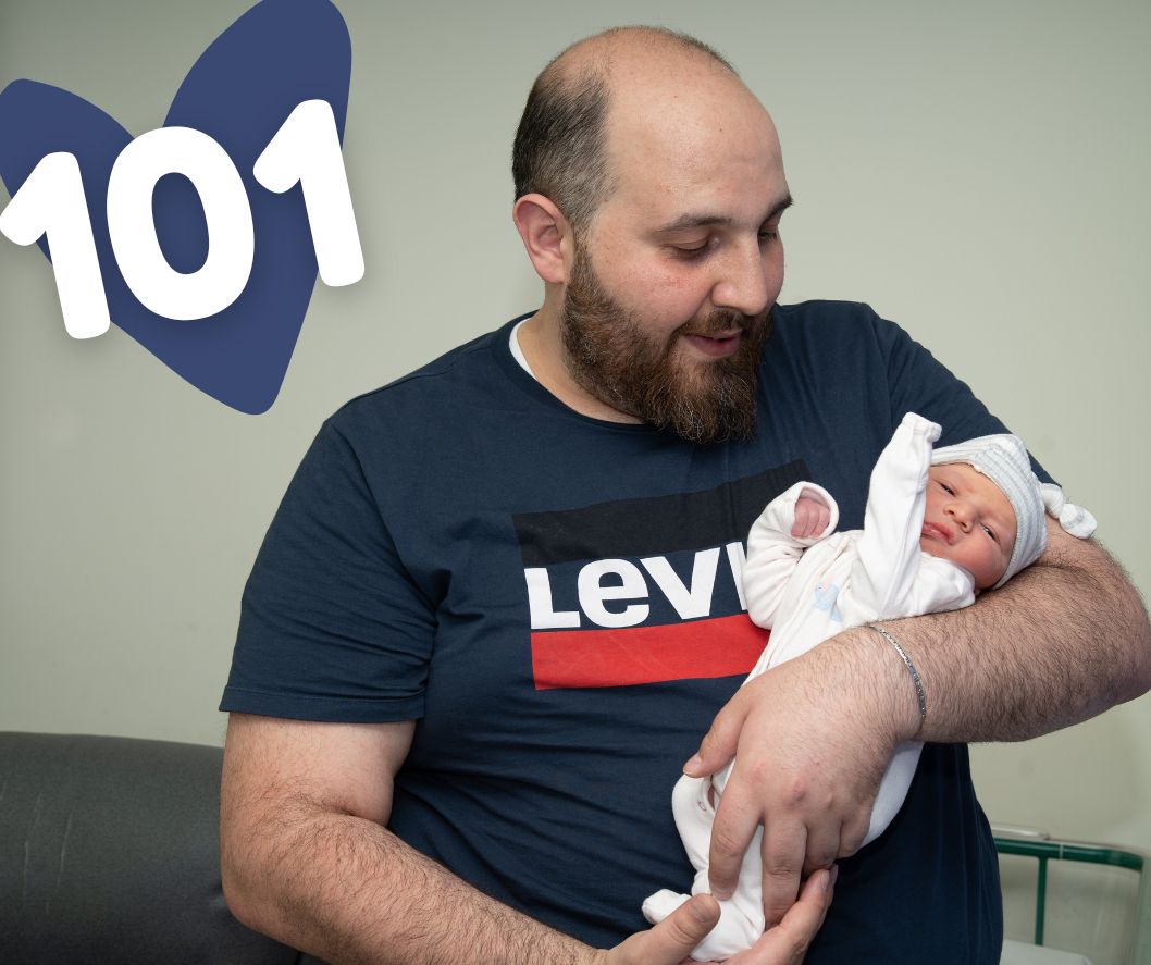 Colleagues have welcomed 101 little ones to the world this week. ☺️ #CAVBaby