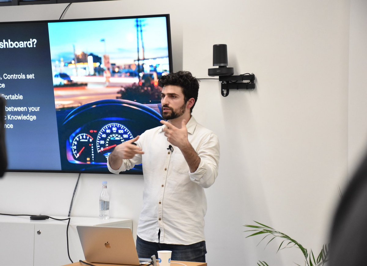 pydata_yerevan's tweet image. Last week, Adam Kulidjian conducted his “Crafting Impactful Dashboards for Your Clients” #PyDataYVN meetup talk, introducing the dashboards and their role, providing detailed steps on how to diagram, and sharing relevant example on implementing them with the audience.