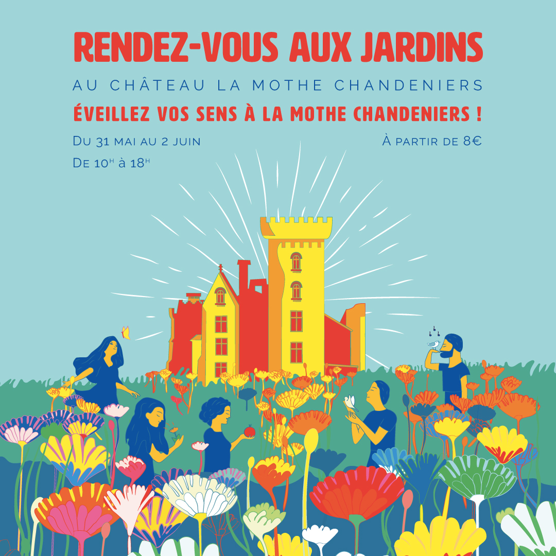 Château de la Mothe Chandeniers tweet media