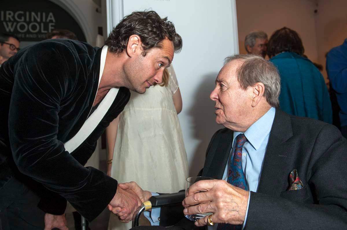 jude law and lord snowdon, 2014 ❤️