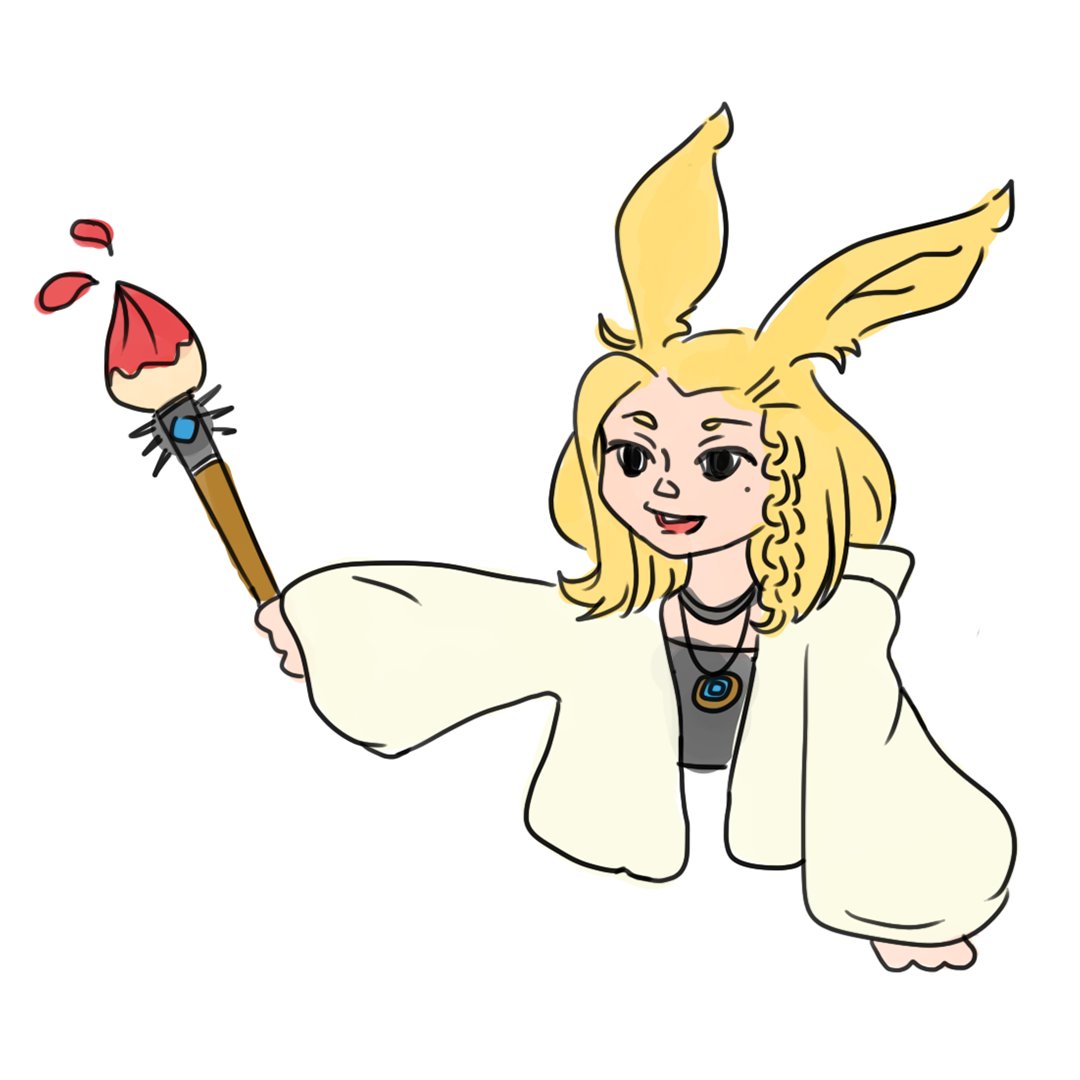 FF_XIV_EN's tweet photo. Pick up your brushes, it's time to #PaintYourPicto! 🎨

You can check out the Community team's attempts below, but we're curious to see YOUR artistic take on your Warrior of Light as a pictomancer – no matter your skill level! https://t.co/ySp081nsVO