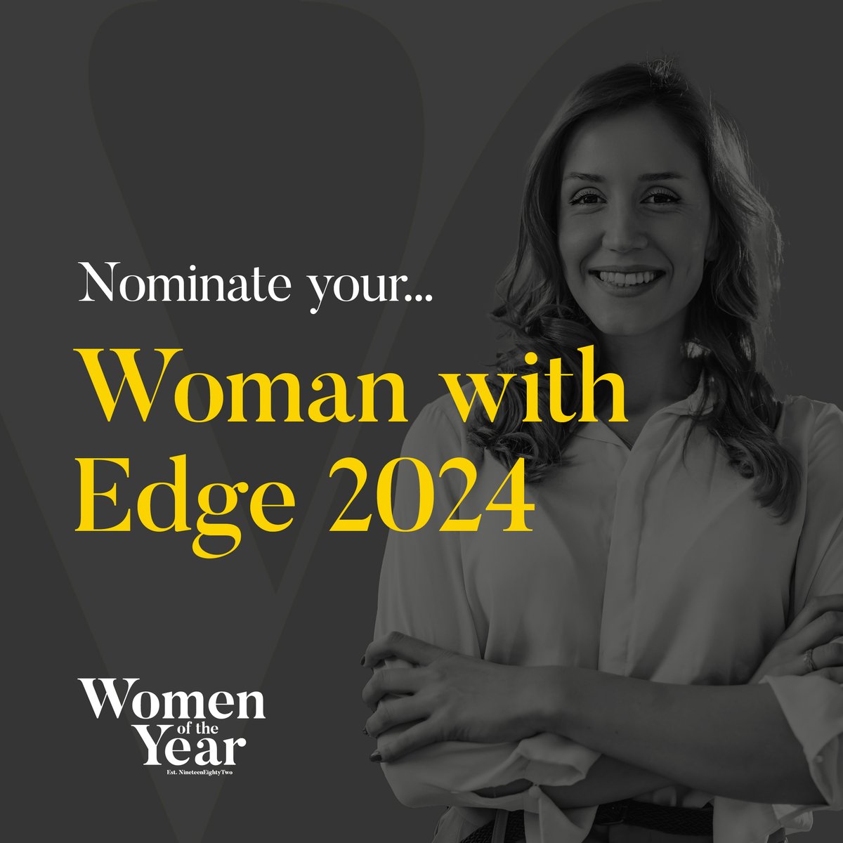 Do you know a Woman with Edge? 🤔 If this sounds like someone you know, and you believe they deserve recognition for their work, cast your nomination today. Alternatively, if you feel you have what it takes, nominate yourself 🙌 👉 womenoftheyear.org.uk/nominations-20…