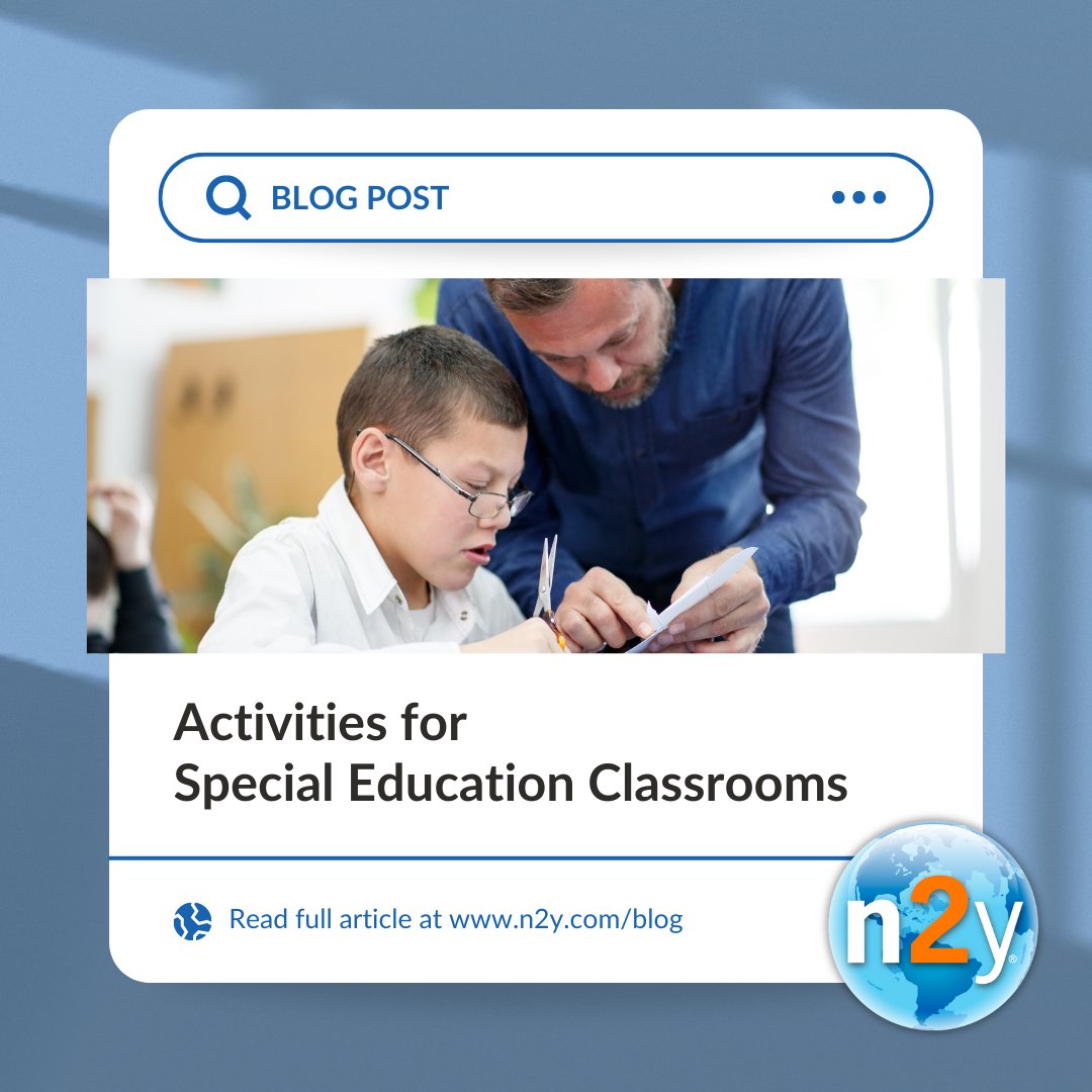📚✨Looking for FREE, fun, and engaging activities for your special education classroom? Check out our blog post for creative ideas to keep your students entertained while learning important skills. 
ow.ly/G4RO50RnYZA
#SpecialEducation