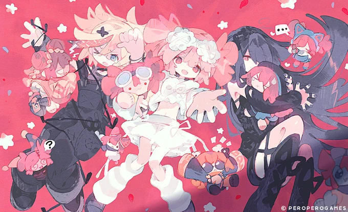 こちらのブロウのお誕生日イラストを描かせていただきました!Muse Dash公式さん制作の動画もぜひ見てください 