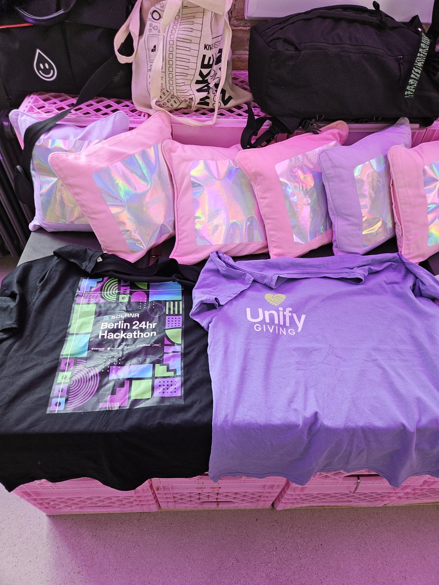DJBobbyStarrr's tweet photo. Ready and freshly setup by @solana and @SuperteamDAO for the 24hr hack with @UnifyGiving
#berlinblockchainweek #unifygiving #superteam https://t.co/DX8Qzn6Px8