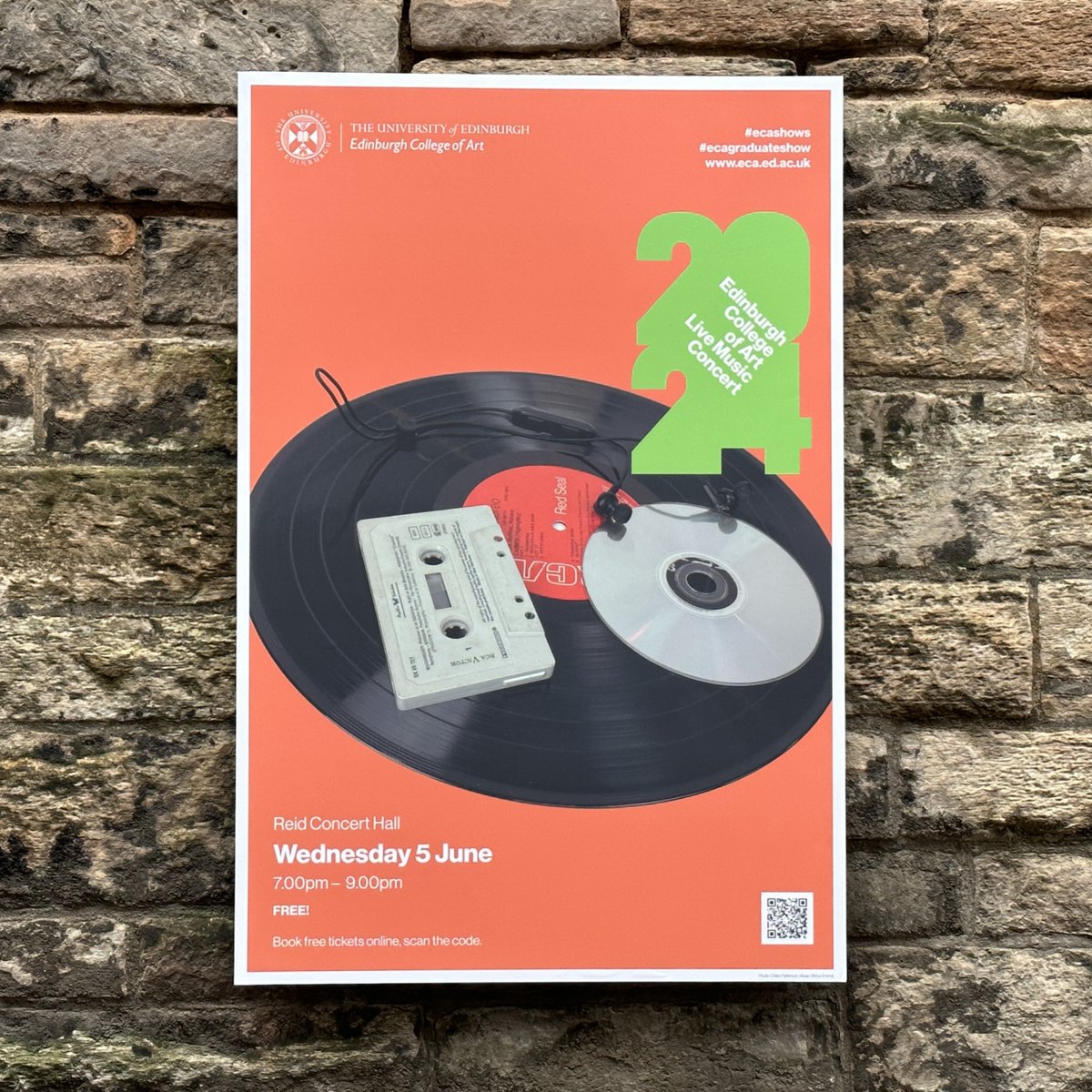 Edinburgh College of Art (@eca_edinburgh) on Twitter photo 🎵 As part of the 2024 Graduate Show, join us in celebrating the music graduates from ECA's <a href="/ReidEdinburgh/">Reid School of Music, Edinburgh University</a> with an evening of musical memoirs!
📍 Wednesday, 5 June, 7pm, Reid Concert Hall
🔗 Free and open to all - join us! eventbrite.co.uk/e/eca-music-gr… 🎵 As part of the 2024 Graduate Show, join us in celebrating the music graduates from ECA's <a href="/ReidEdinburgh/">Reid School of Music, Edinburgh University</a> with an evening of musical memoirs!
📍 Wednesday, 5 June, 7pm, Reid Concert Hall
🔗 Free and open to all - join us! eventbrite.co.uk/e/eca-music-gr…